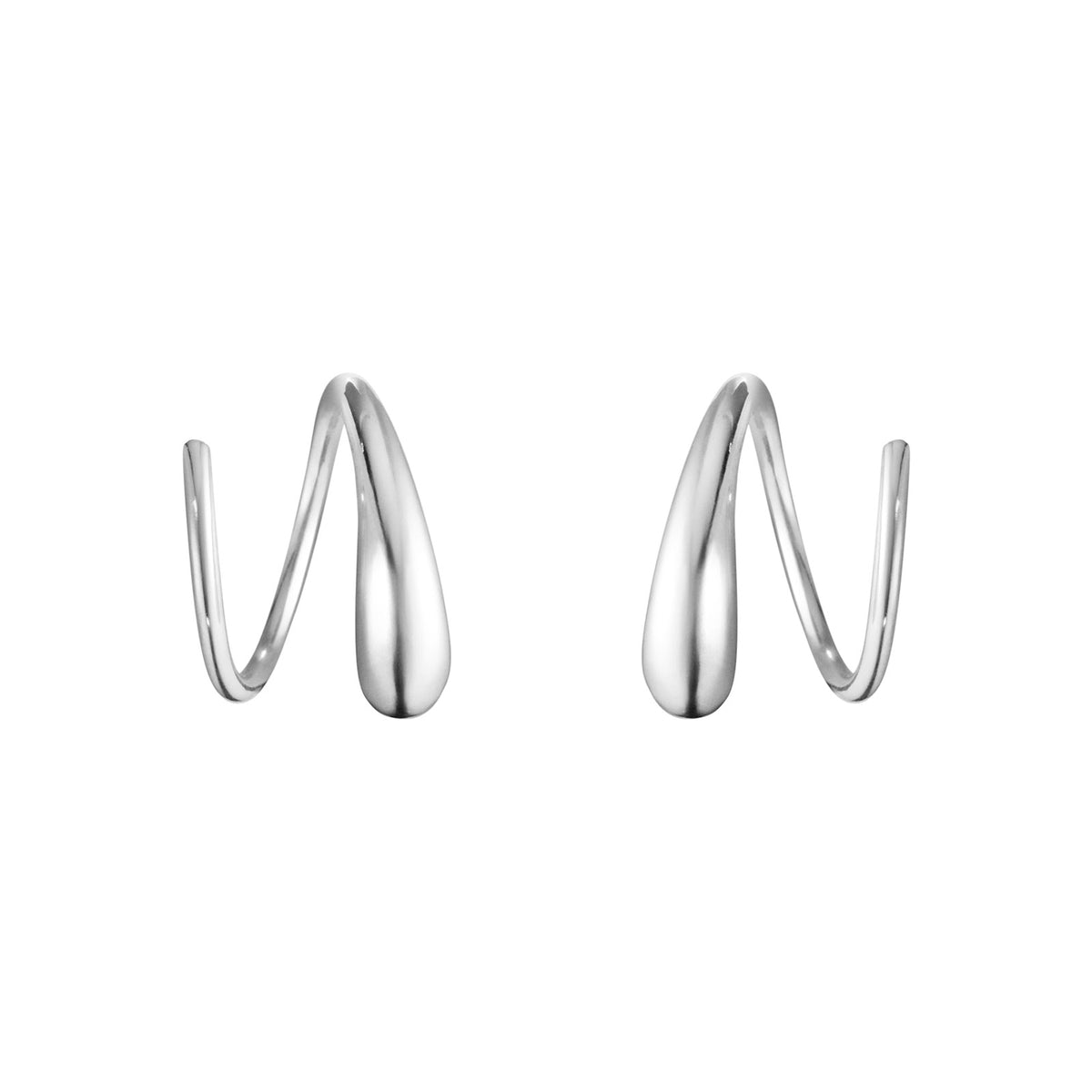 Mercy Silver Swirl Earrings simple Pursuit