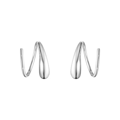 Mercy Silver Swirl Earrings simple Pursuit