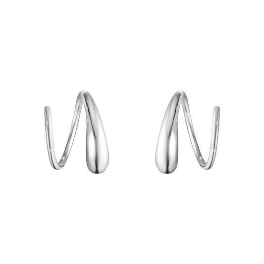 Mercy Silver Swirl Earrings simple Pursuit