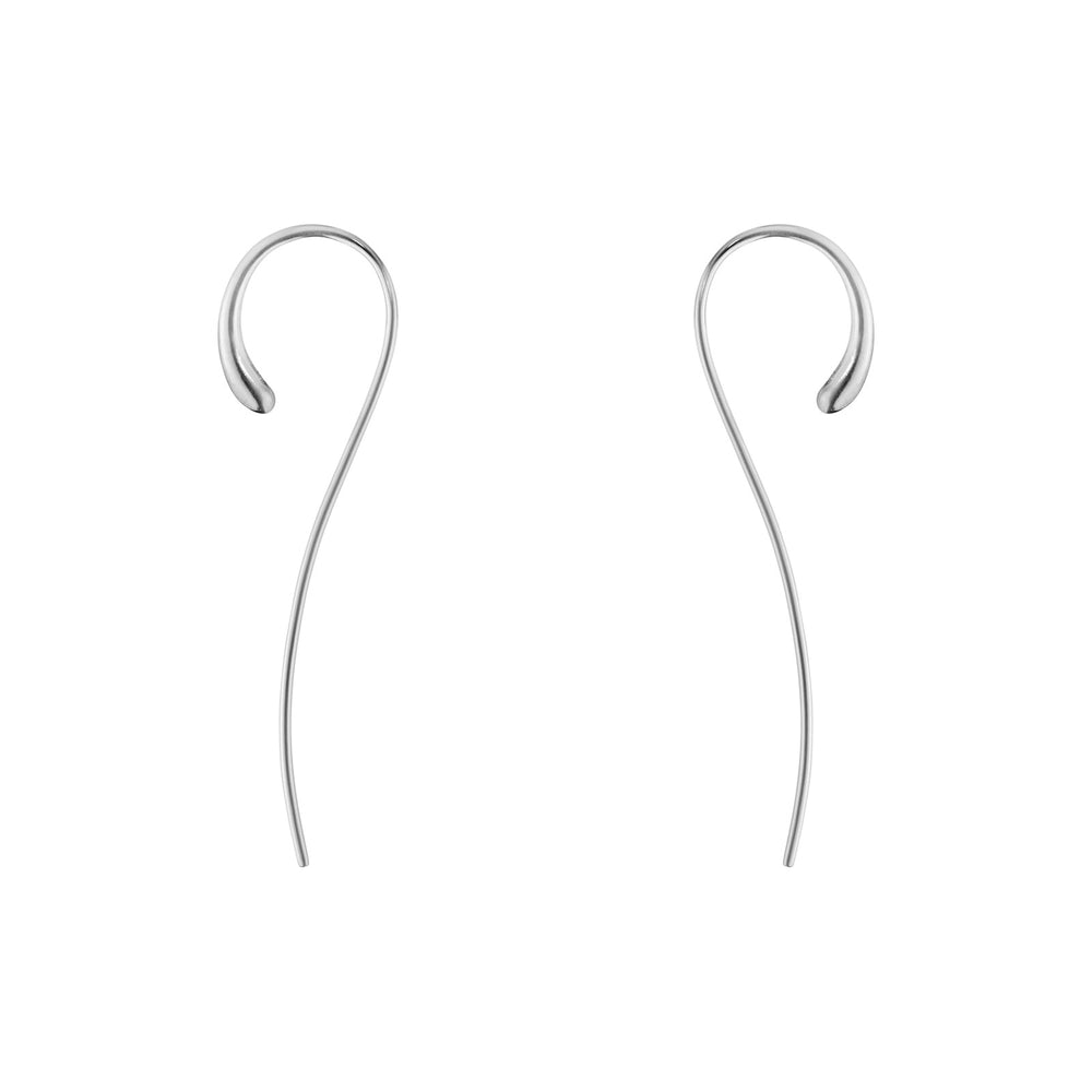 Mercy Silver Hook Earrings