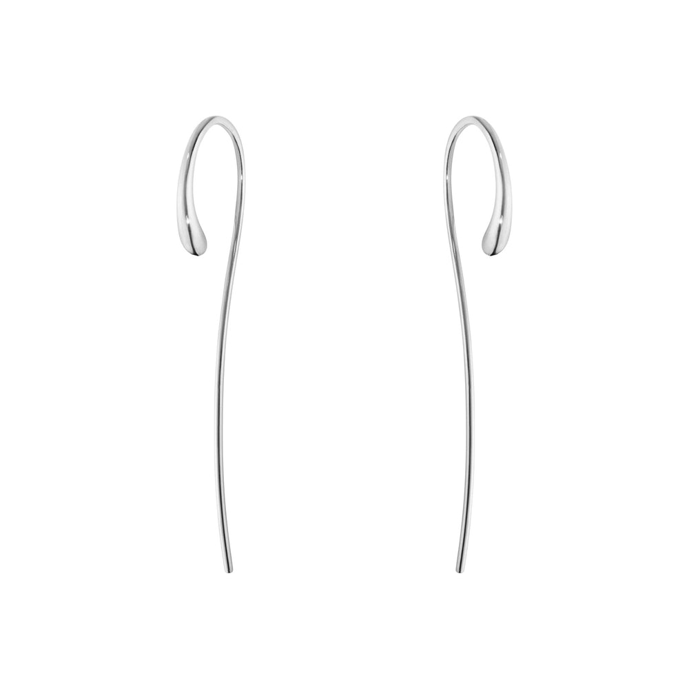Mercy Silver Hook Earrings