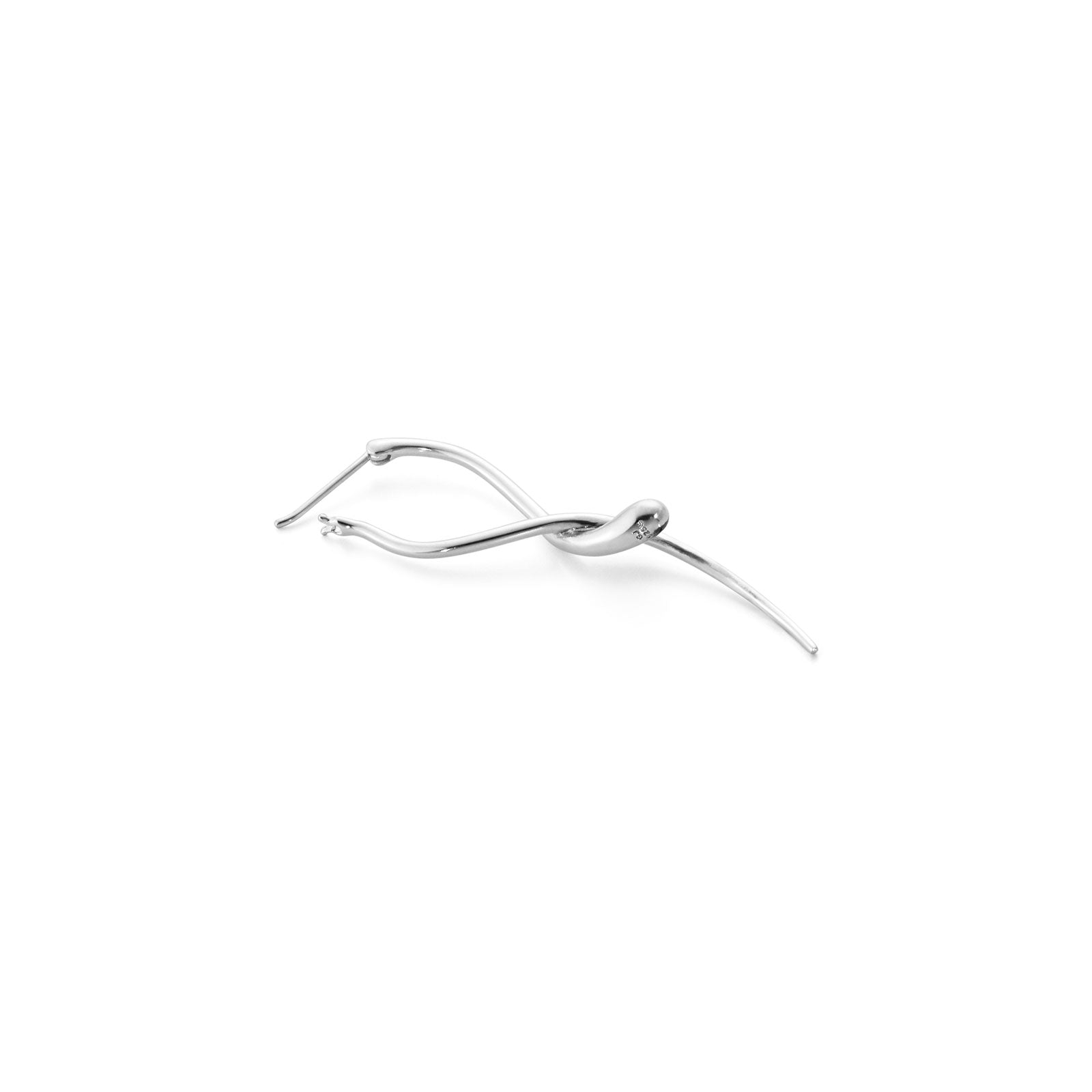 Mercy Silver Drop Earrings