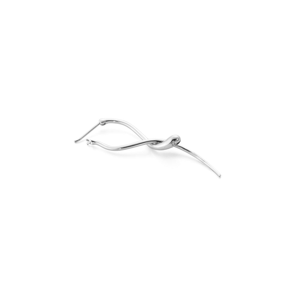 Mercy Silver Drop Earrings