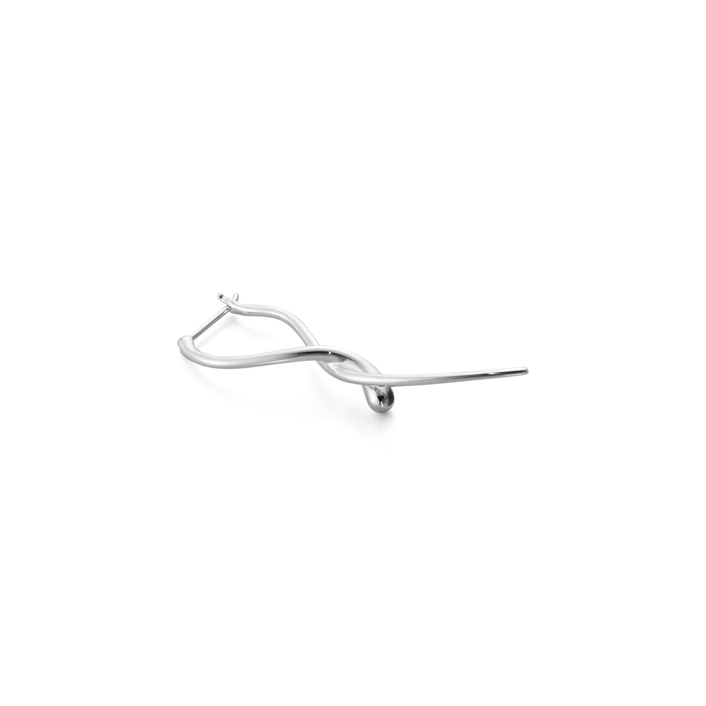 Mercy Silver Drop Earrings