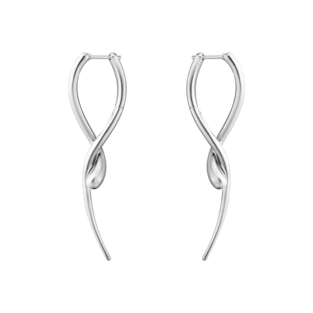 Mercy Silver Drop Earrings
