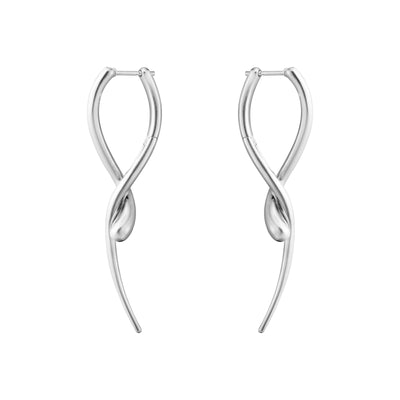 Mercy Silver Drop Earrings simple Pursuit