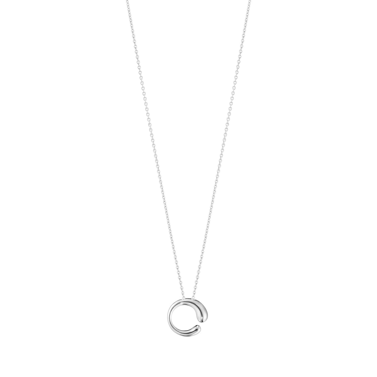 Mercy Silver Necklace with Pendant, Small