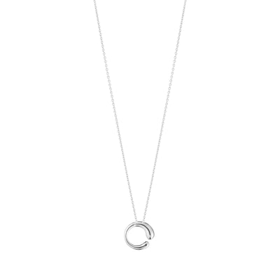 Mercy Silver Necklace with Pendant, Small simple Pursuit