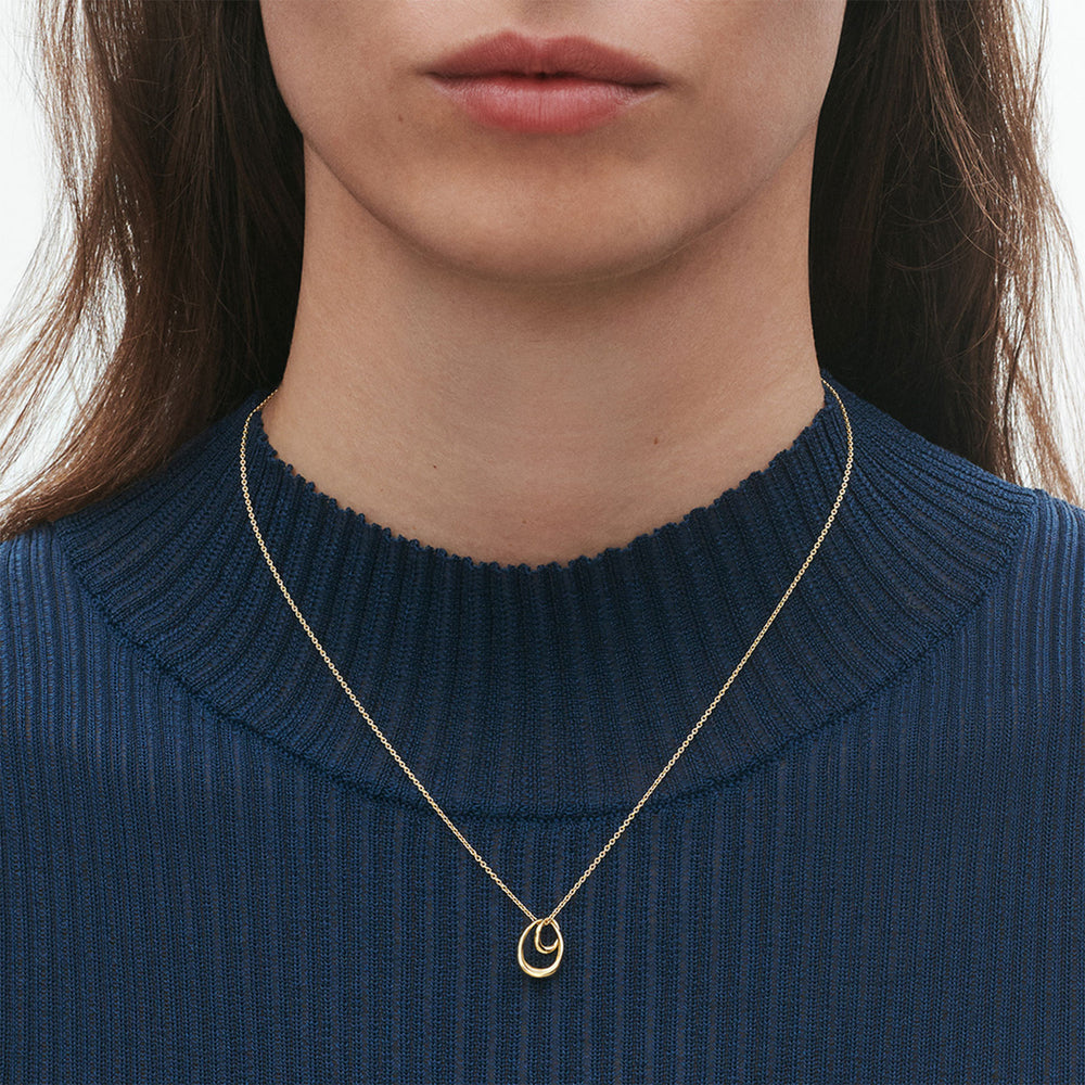 Offspring 18ct Yellow Gold Necklace with Pendant
