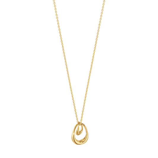 Offspring 18ct Yellow Gold Necklace with Pendant simple Pursuit