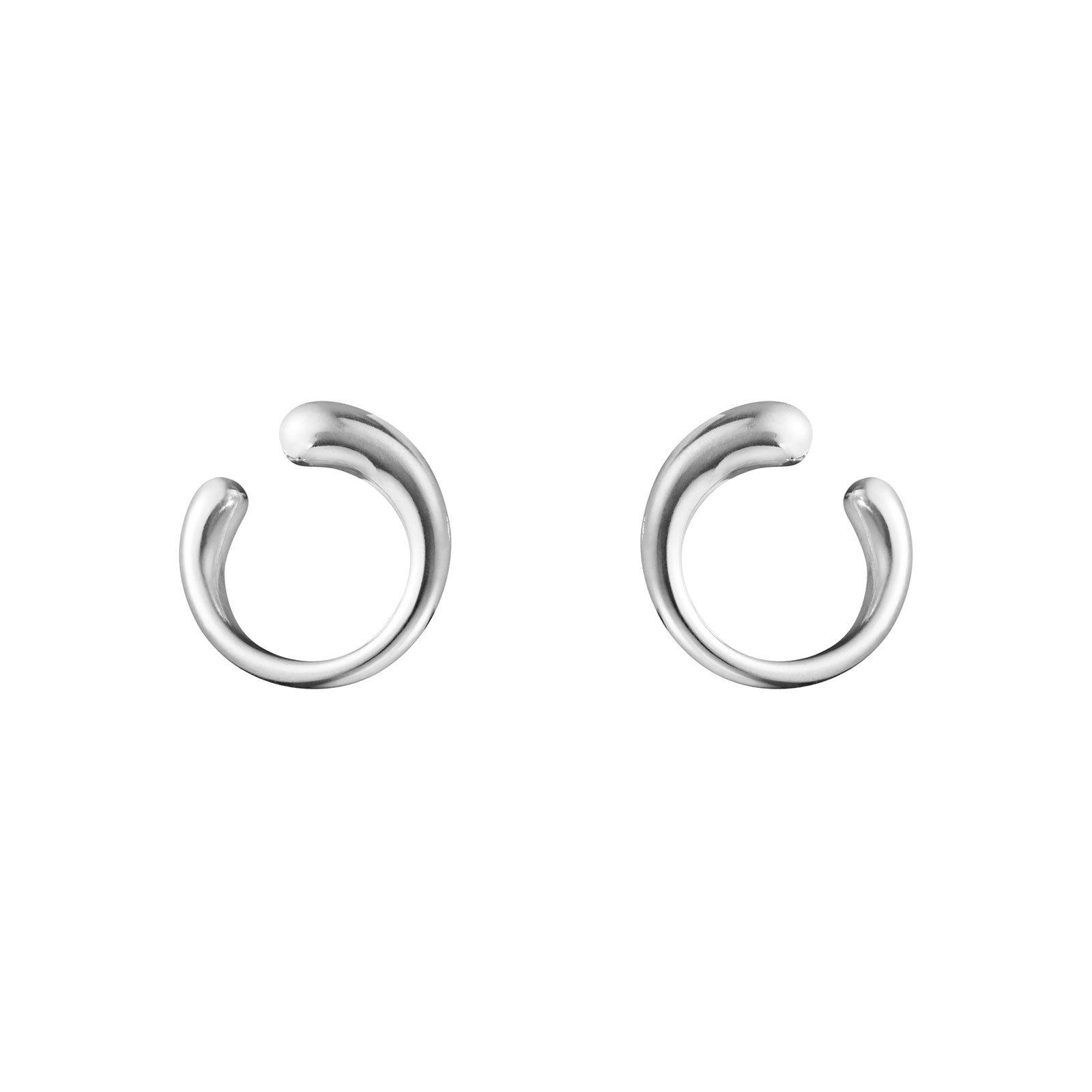 Mercy Silver Stud Earrings