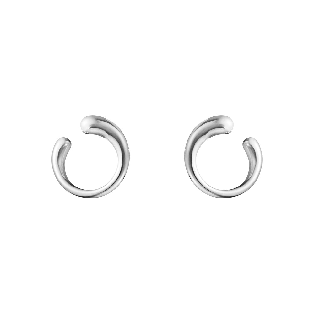 Mercy Silver Stud Earrings