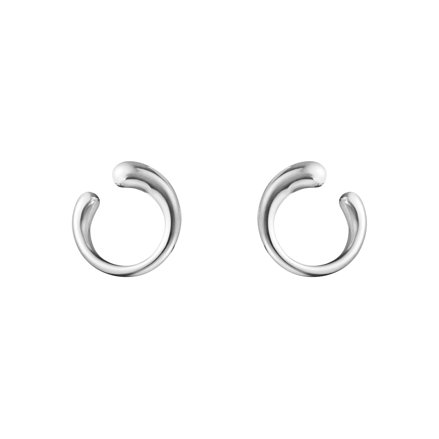 Mercy Silver Stud Earrings