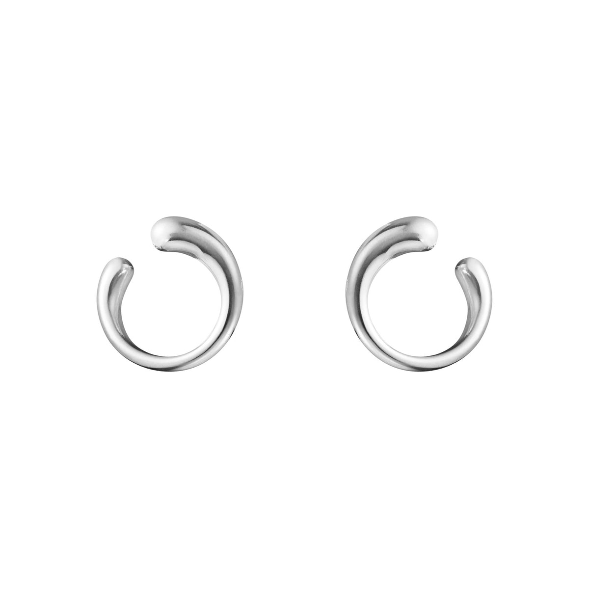 Mercy Silver Stud Earrings simple Pursuit