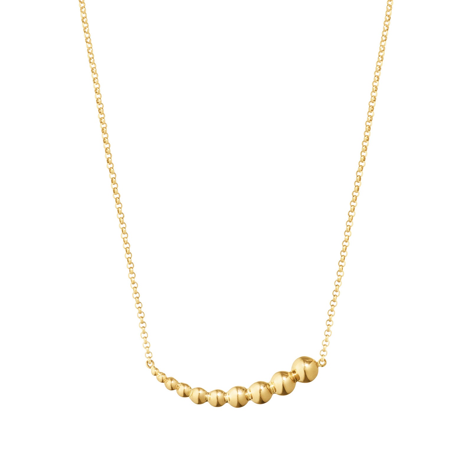Moonlight Grapes 18ct Yellow Gold Necklace