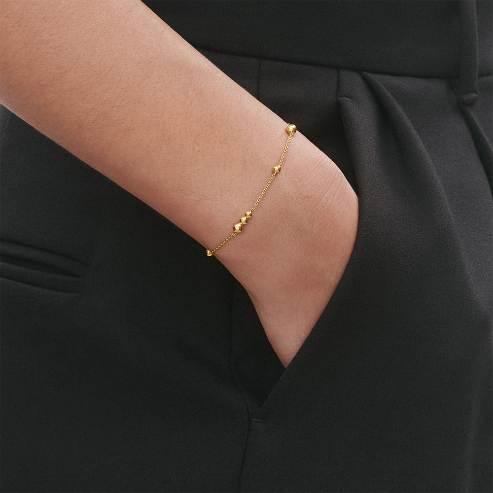 Moonlight Grapes 18ct Yellow Gold Bracelet