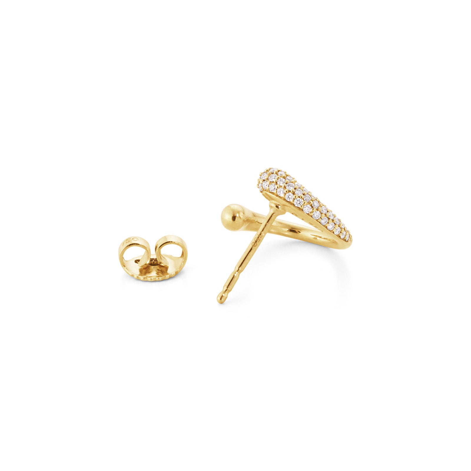 Mercy 18ct Yellow Gold Diamond Stud Earrings