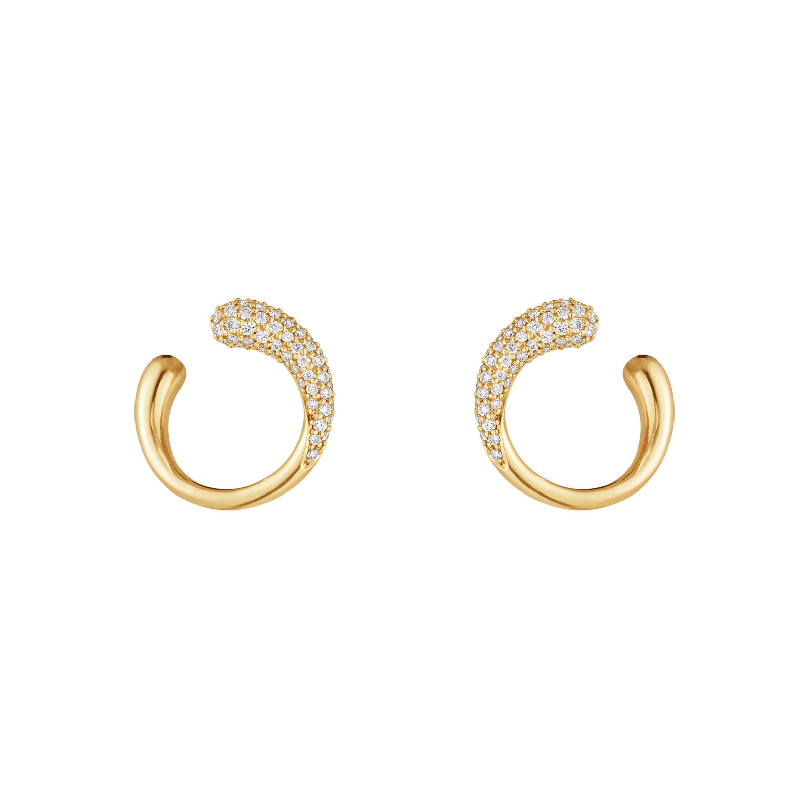 Mercy 18ct Yellow Gold Diamond Stud Earrings