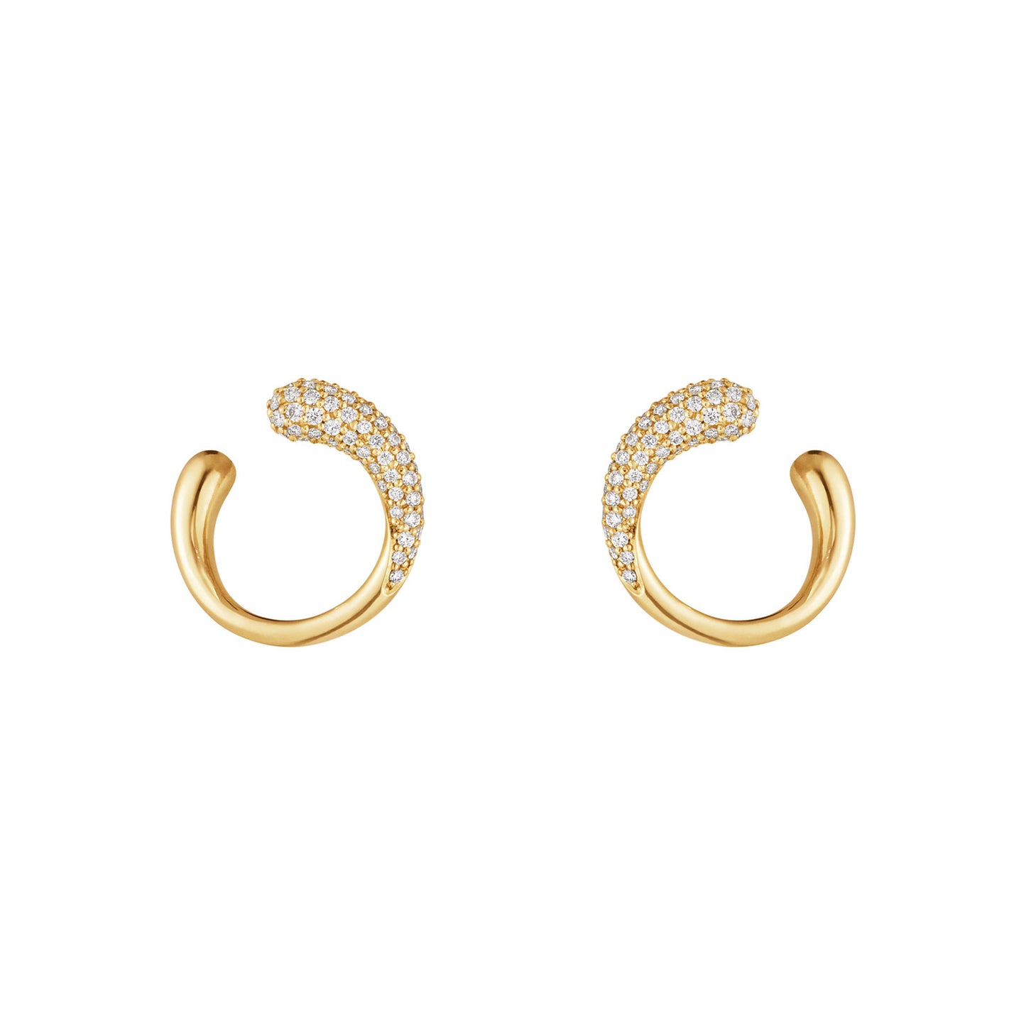 Mercy 18ct Yellow Gold Diamond Stud Earrings
