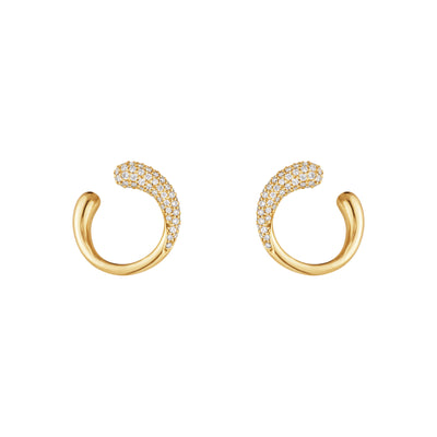 Mercy 18ct Yellow Gold Diamond Stud Earrings simple Pursuit