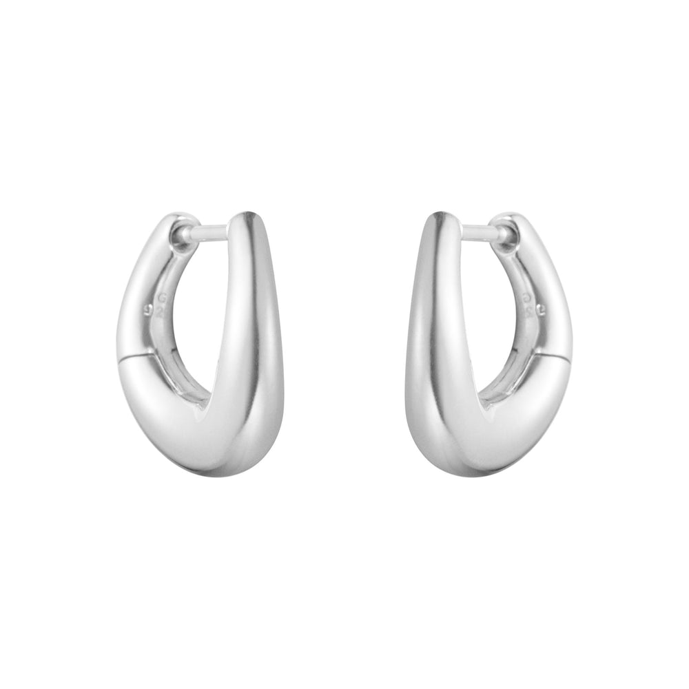 Offspring Silver Earhoops, Small