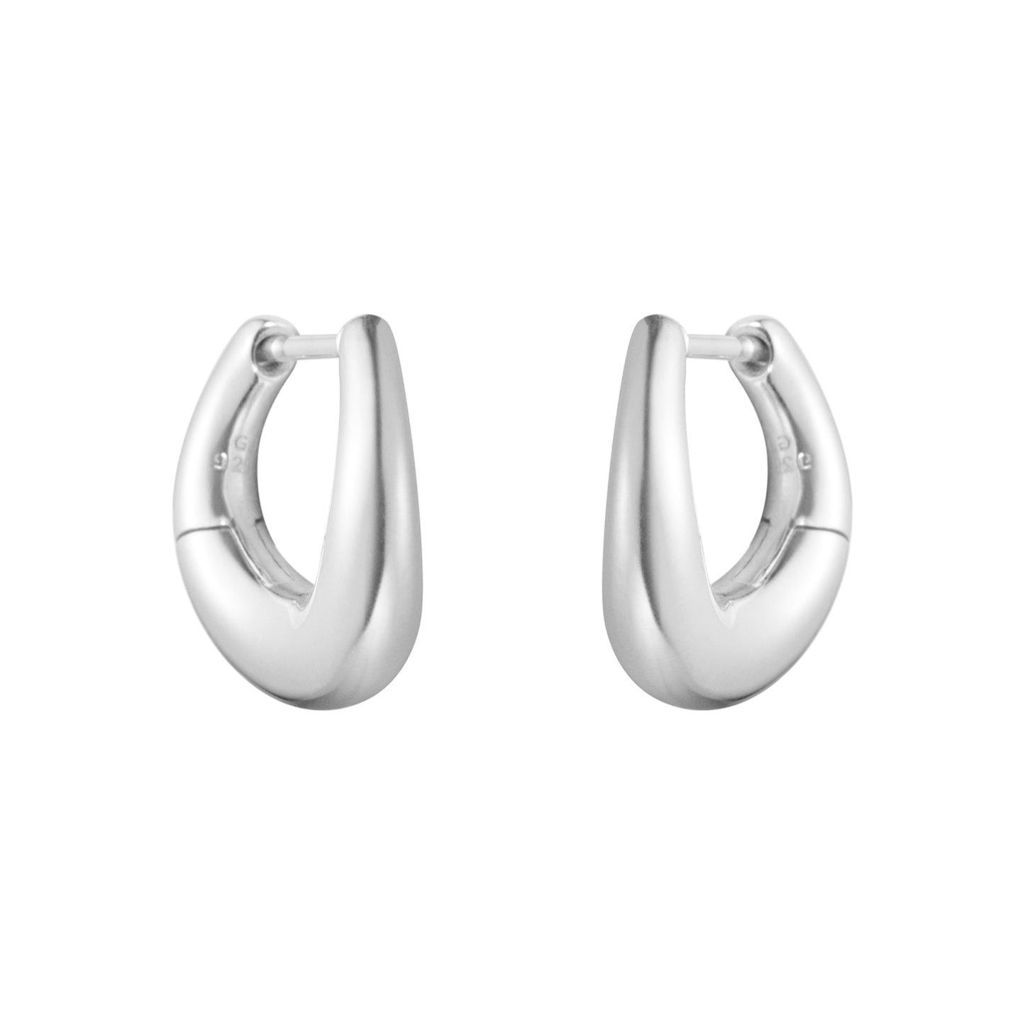 Offspring Silver Earhoops, Small