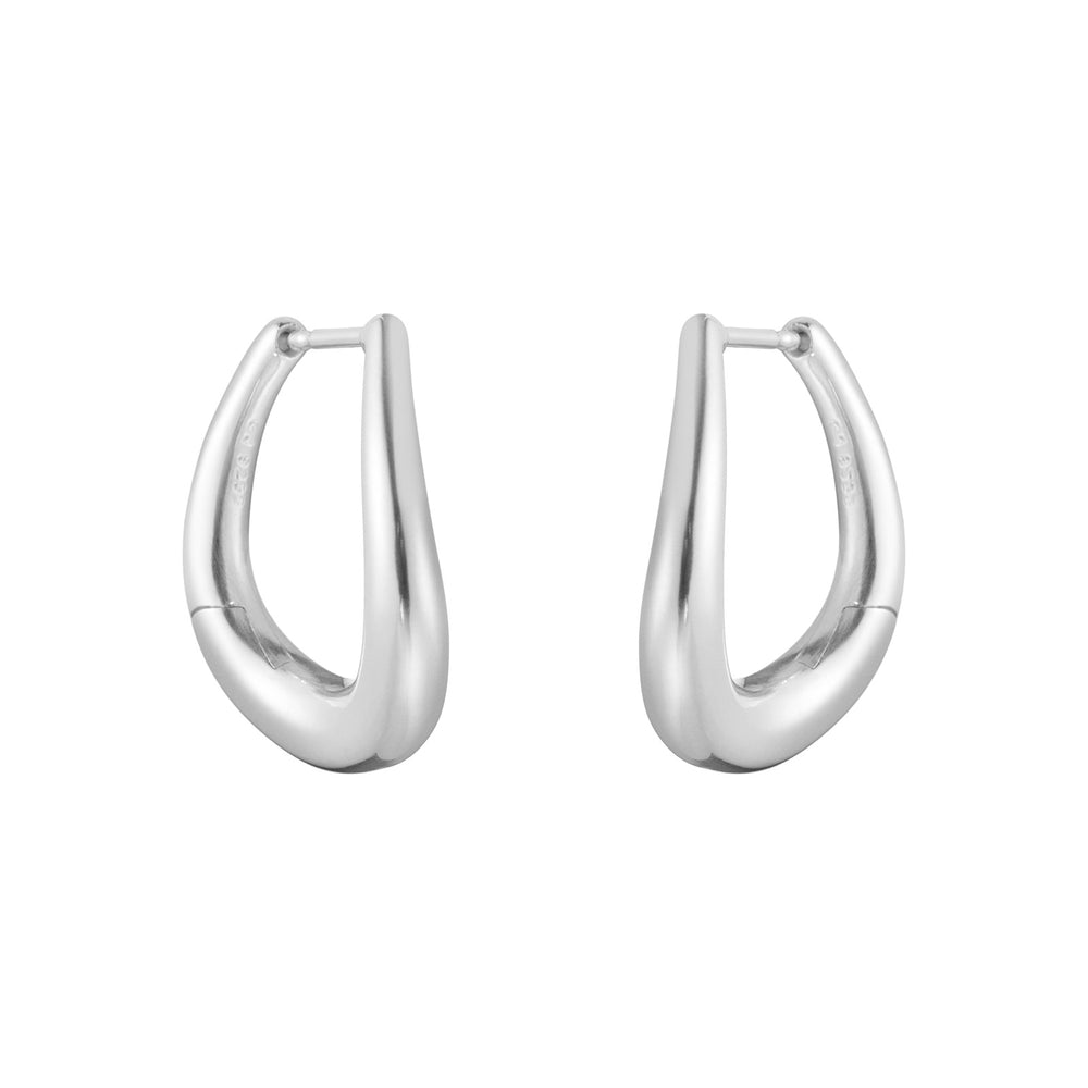 Offspring Silver Earhoops, Medium