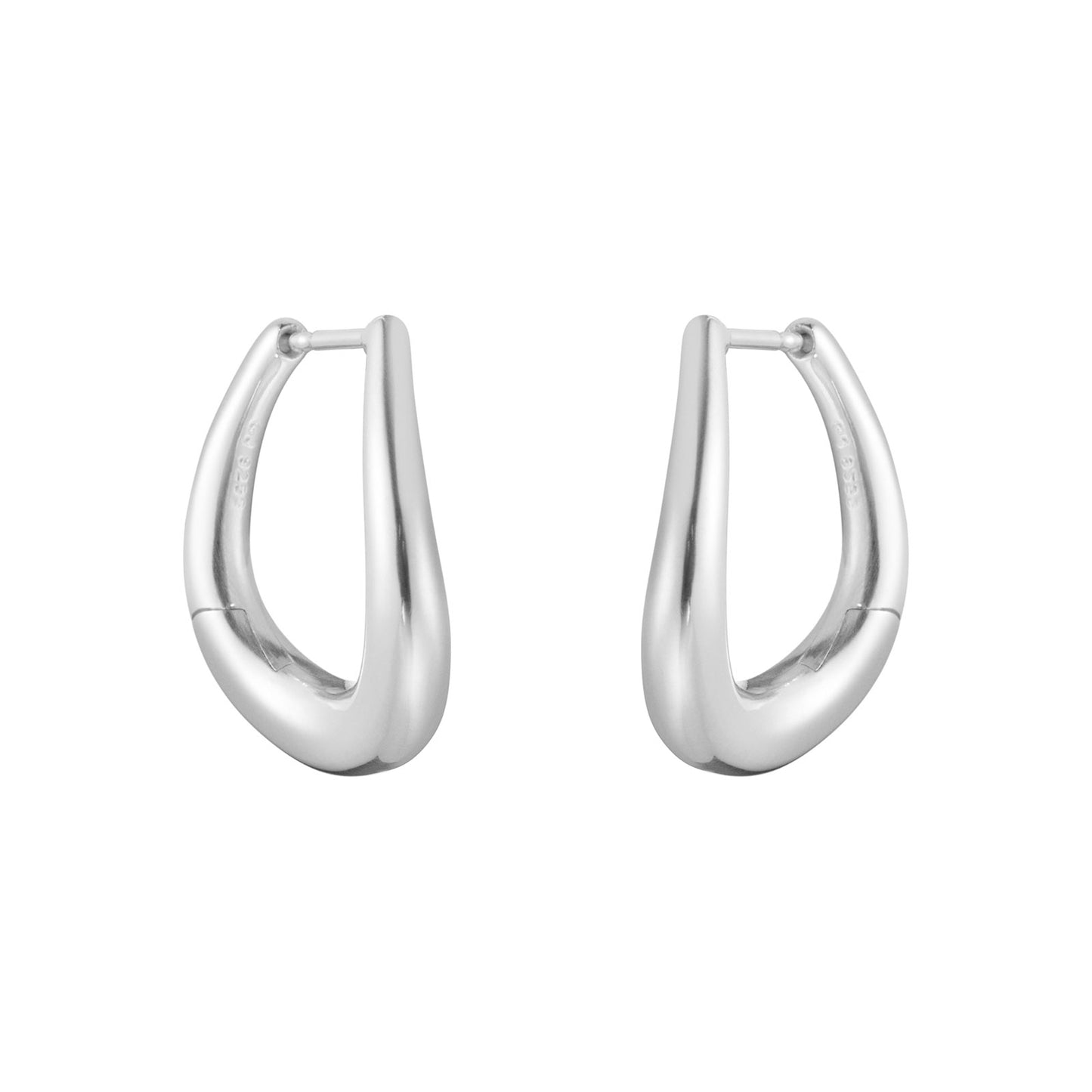 Offspring Silver Earhoops, Medium