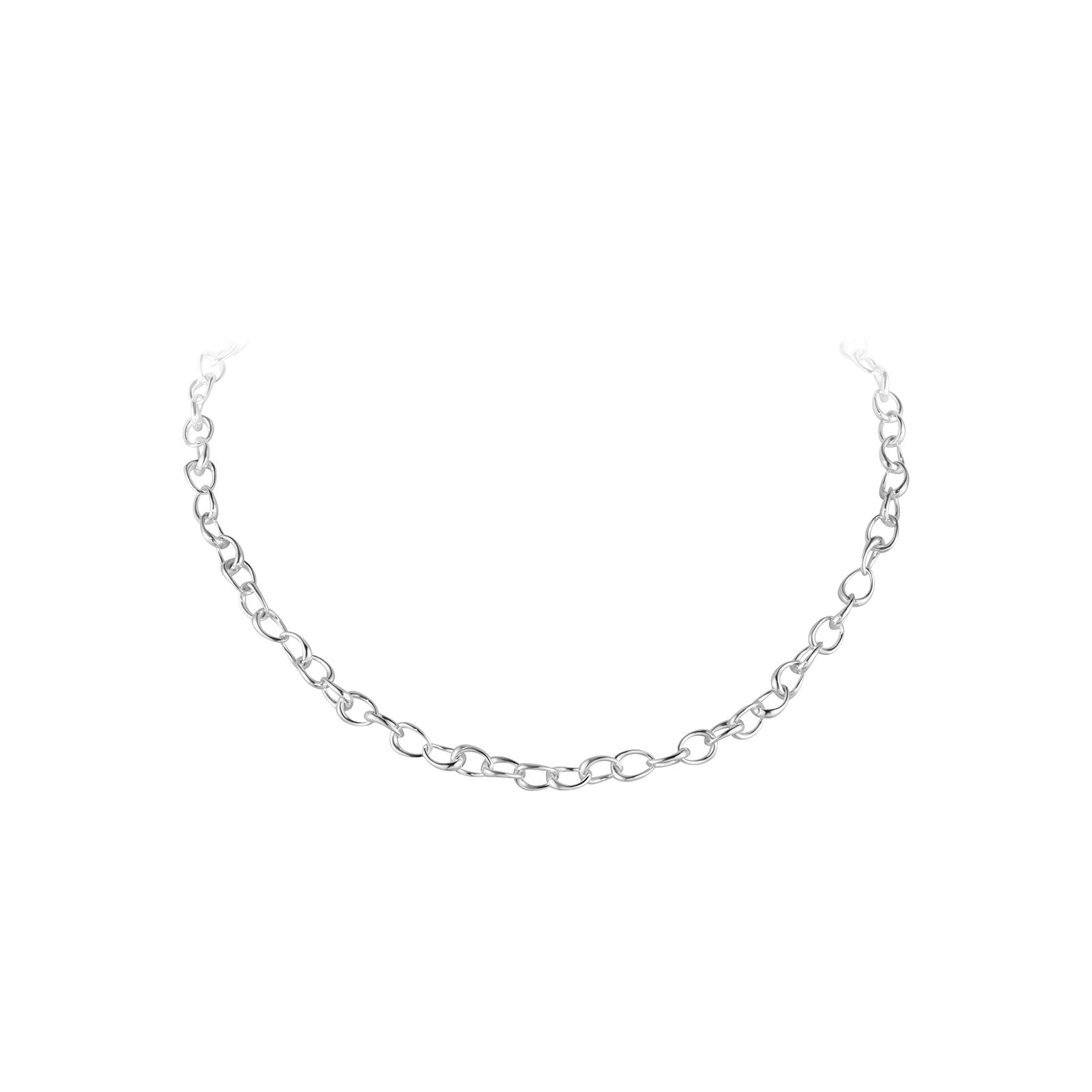 Offspring Silver Link Necklace