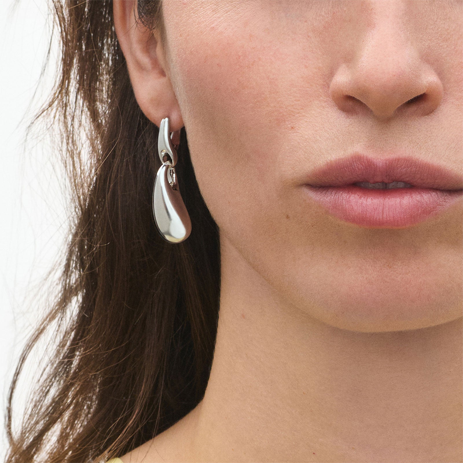 Reflect Silver Drop Earrings simple Pursuit