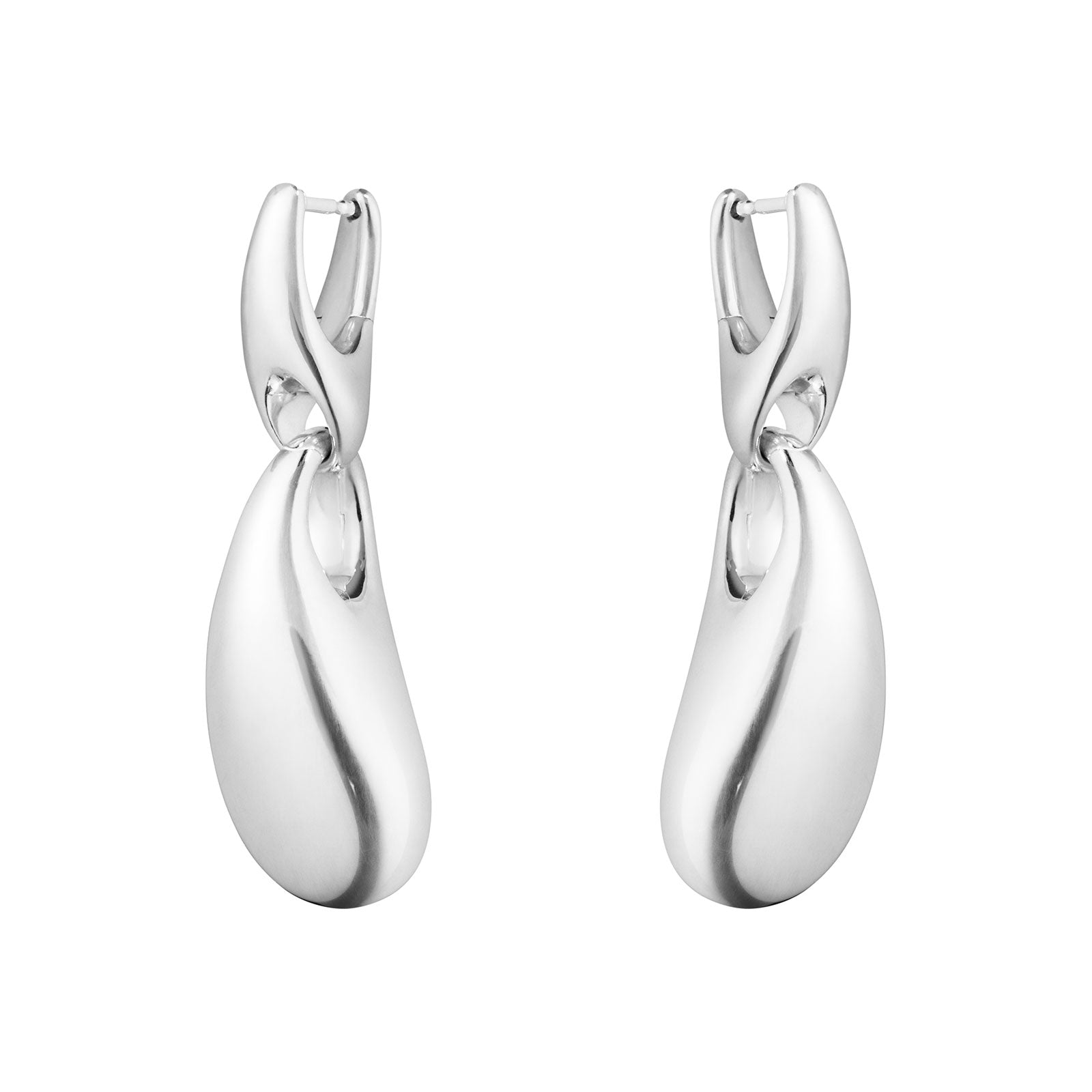 Reflect Silver Drop Earrings simple Pursuit