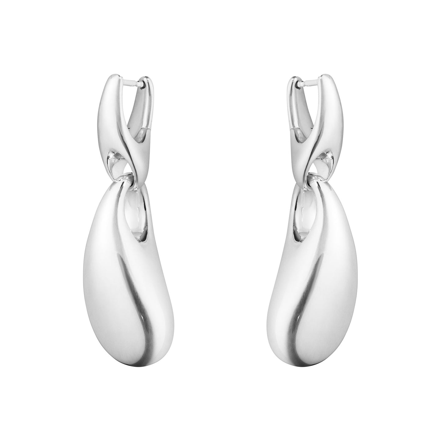Reflect Silver Drop Earrings simple Pursuit
