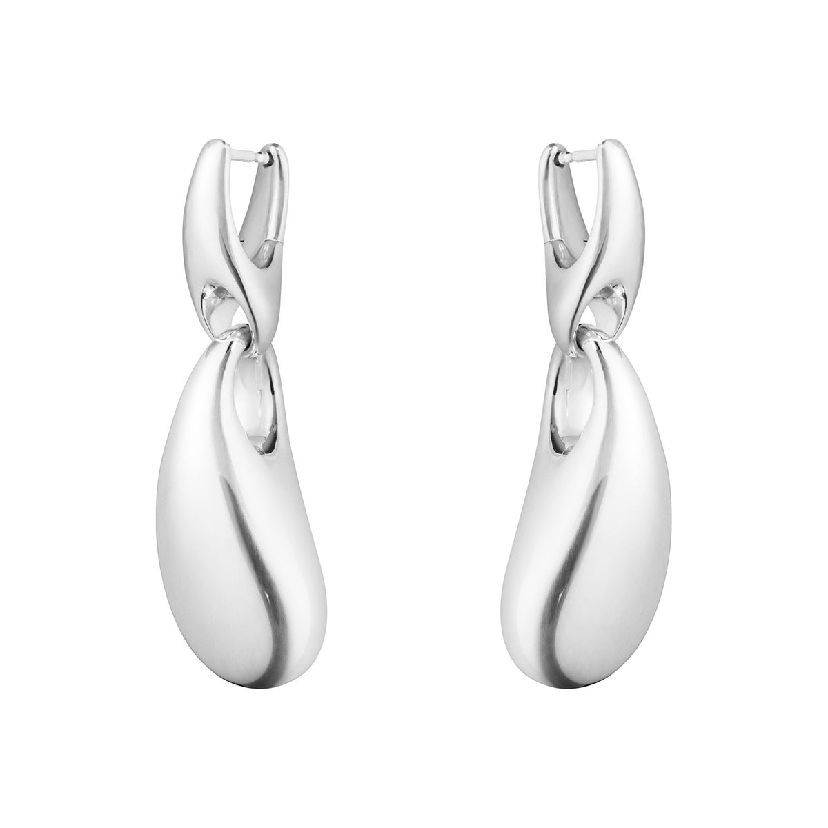Reflect Silver Drop Earrings simple Pursuit