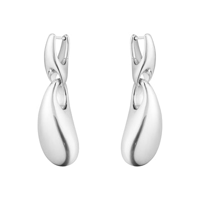 Reflect Silver Drop Earrings simple Pursuit