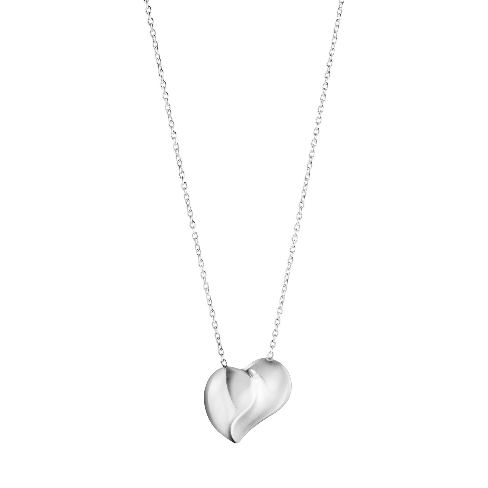 Hearts of Georg Jensen Silver Pendant simple Pursuit