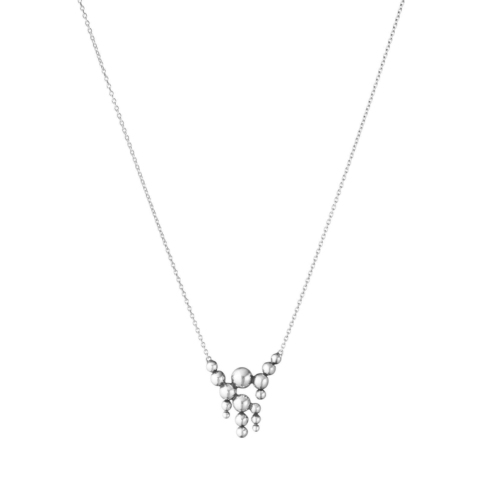 Moonlight Grapes Silver Chandelier Pendant