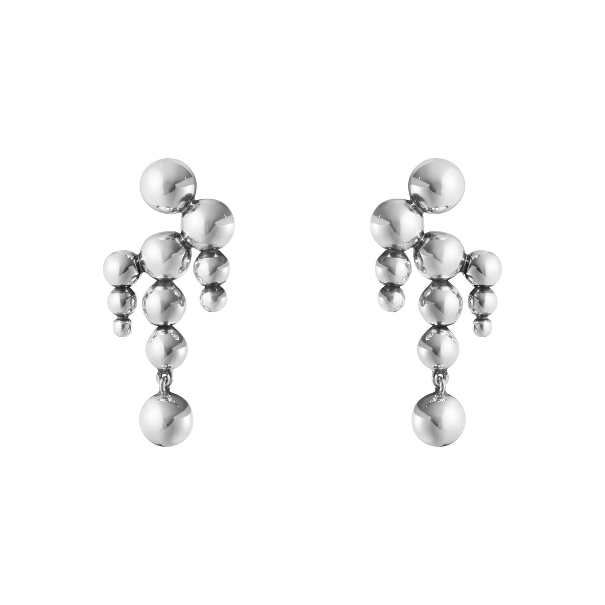 Moonlight Grapes Silver Chandelier Earrings simple Pursuit