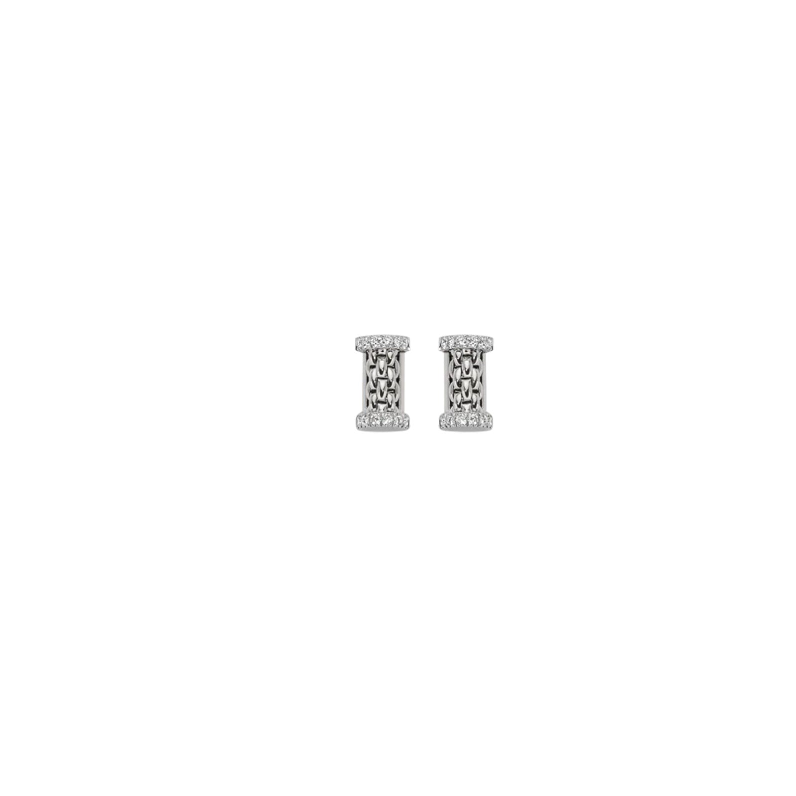 Essentials 18ct White Gold Diamond Stud Earrings simple Pursuit