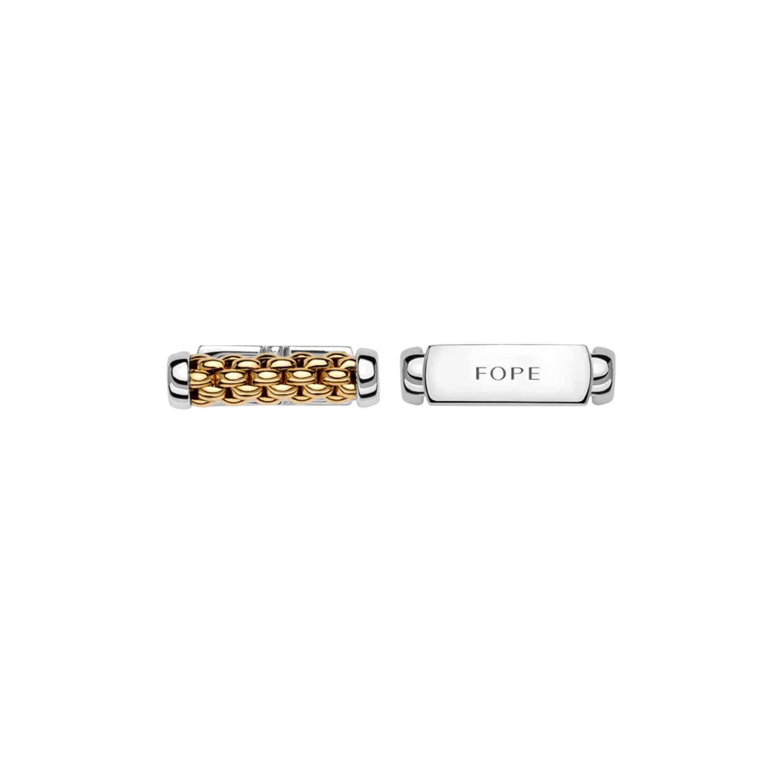 Solo 18ct Yellow & White Gold Cufflinks