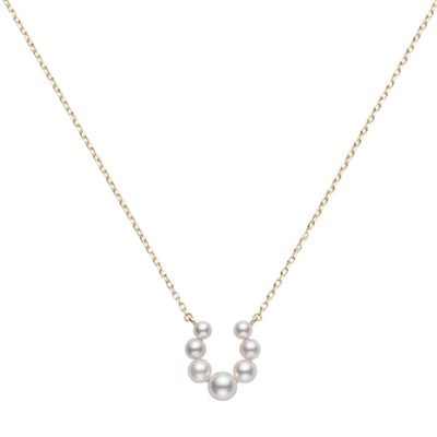 Bubble Akoya Cultured Pearl Pendant in 18ct Yellow Gold simple Pursuit