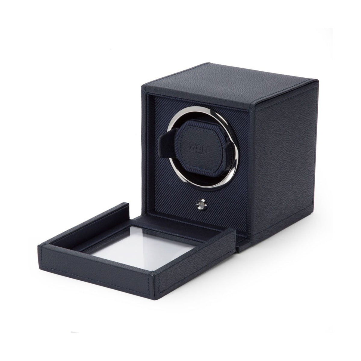 Cub Single Watch Winder Navy simple Pursuit