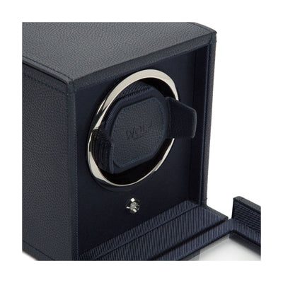 Cub Single Watch Winder Navy simple Pursuit