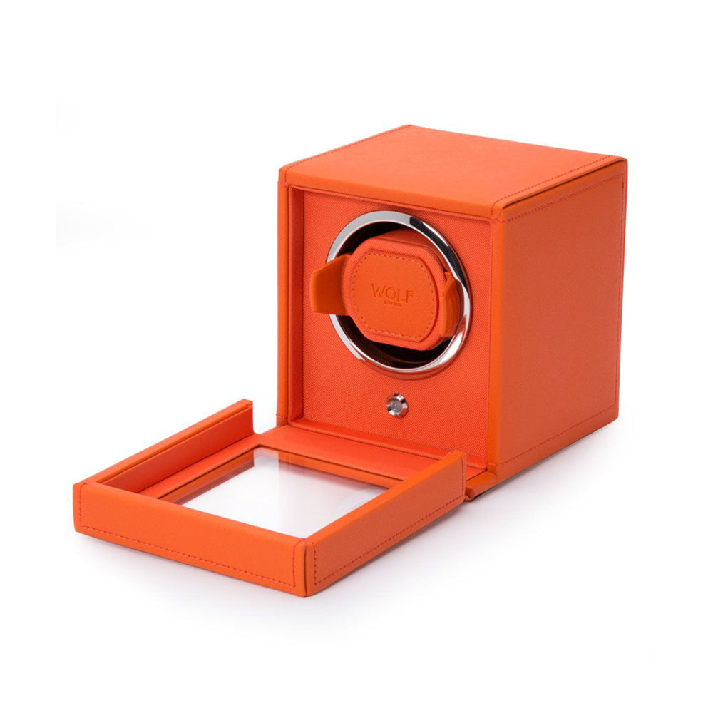 Cub Single Watch Winder Orange simple Pursuit