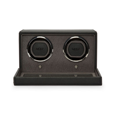 Cub Double Watch Winder Black simple Pursuit