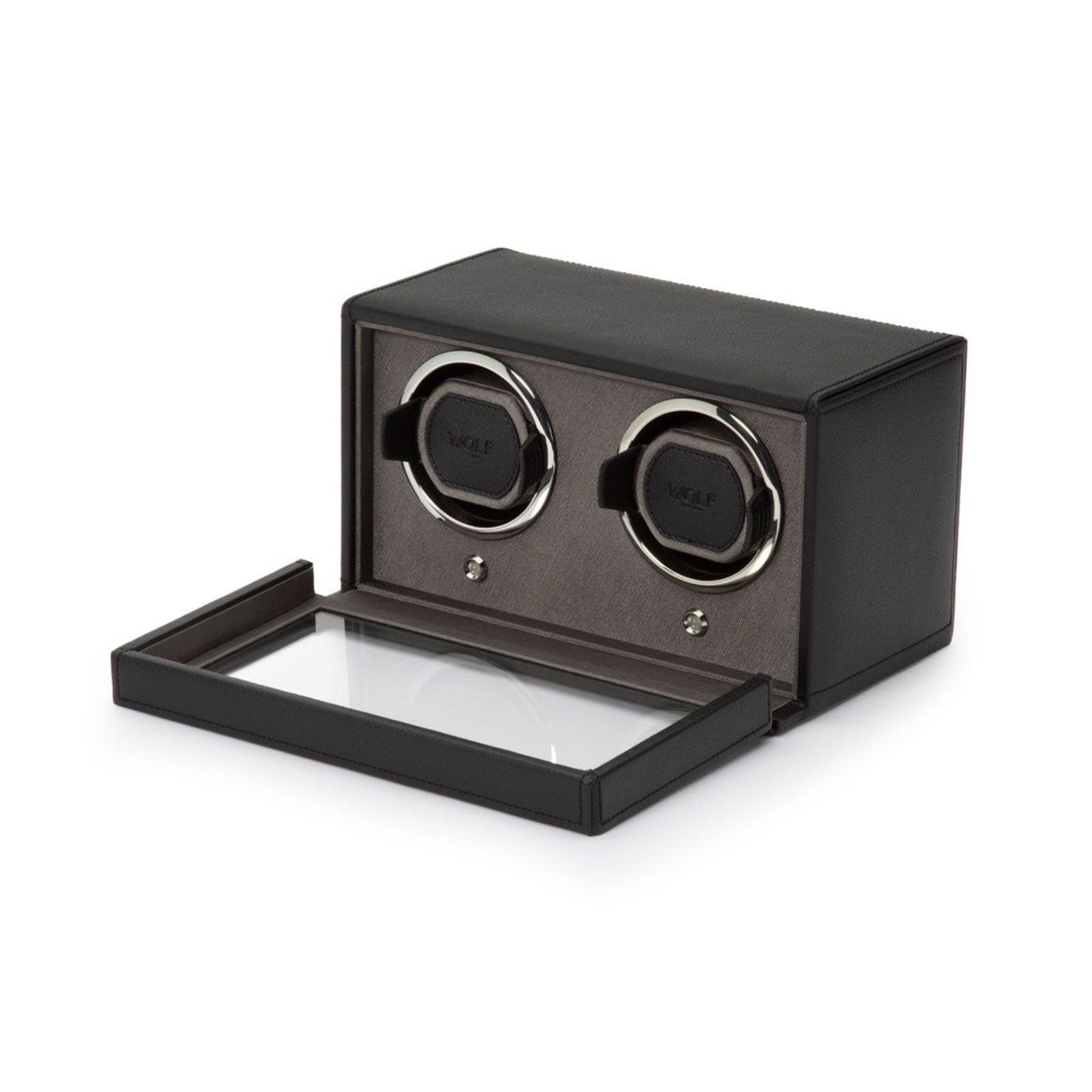 Cub Double Watch Winder Black simple Pursuit