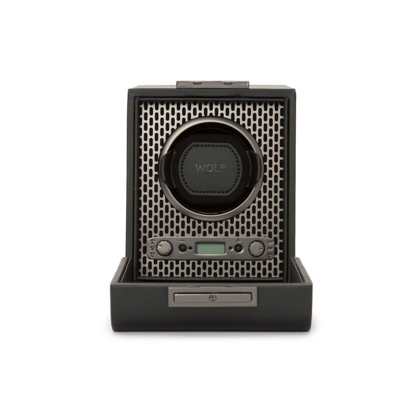 Axis Single Watch Winder Black Powder Coat simple Pursuit
