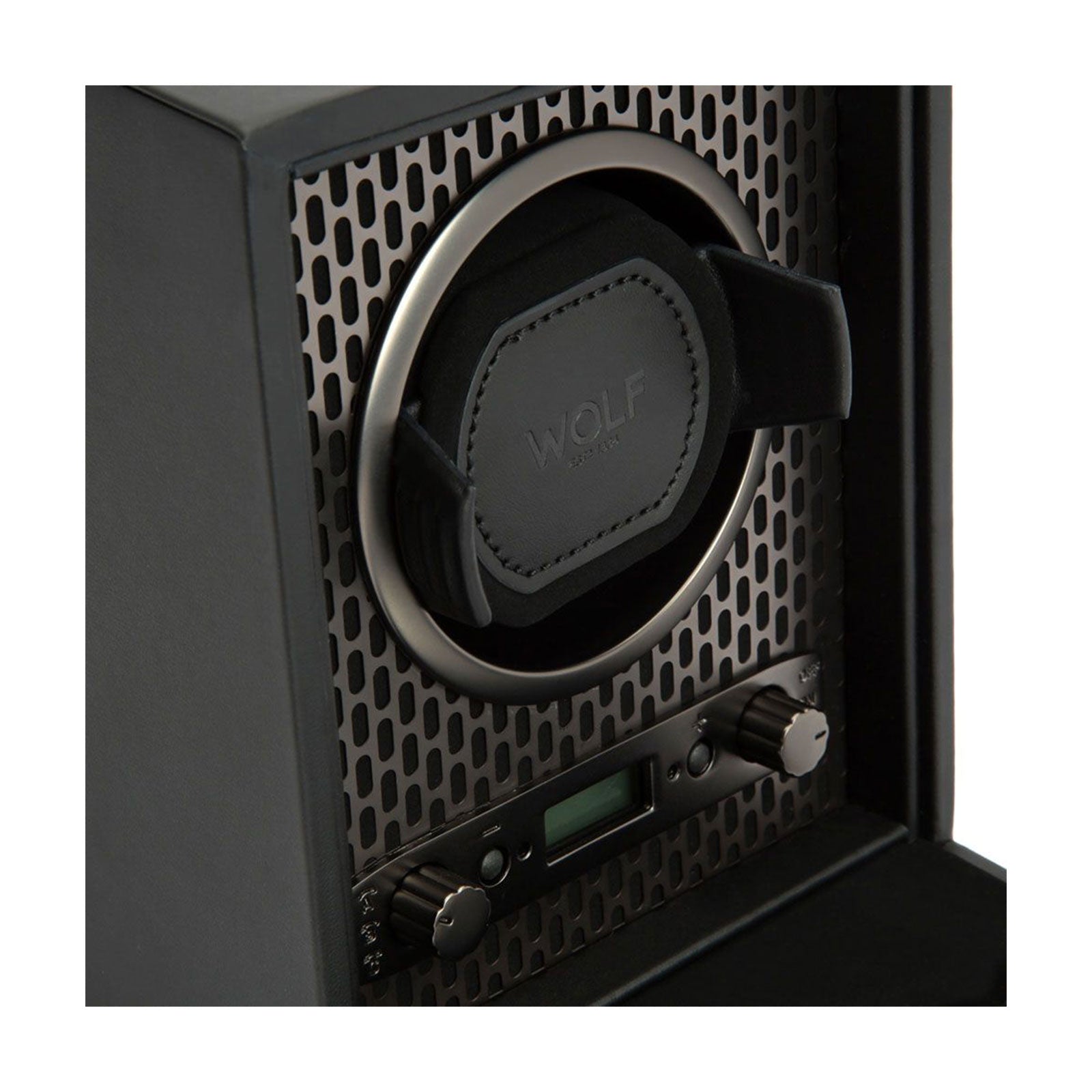 Axis Single Watch Winder Black Powder Coat simple Pursuit