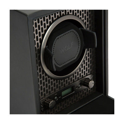 Axis Single Watch Winder Black Powder Coat simple Pursuit