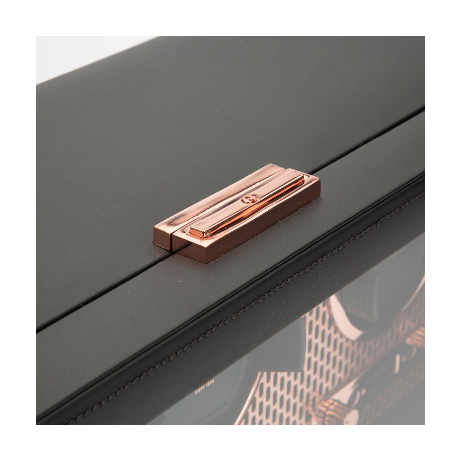 Axis Six Watch Winder Black & Copper simple Pursuit