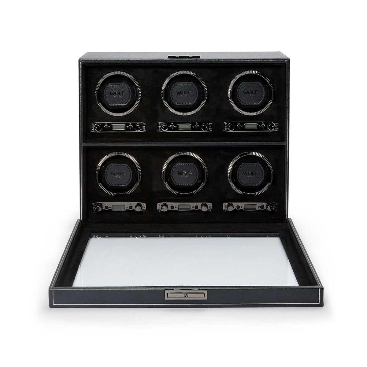 British Racing Six Watch Winder Black simple Pursuit